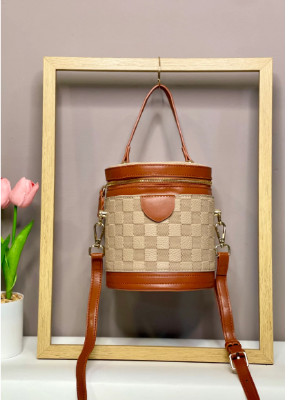 EZO-15 BOLSO CILINDRO CAQUI