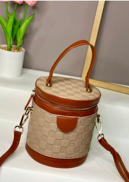 EZO-15 BOLSO CILINDRO CAQUI