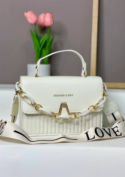 EZO-20 BOLSO CHAIN BLANCO