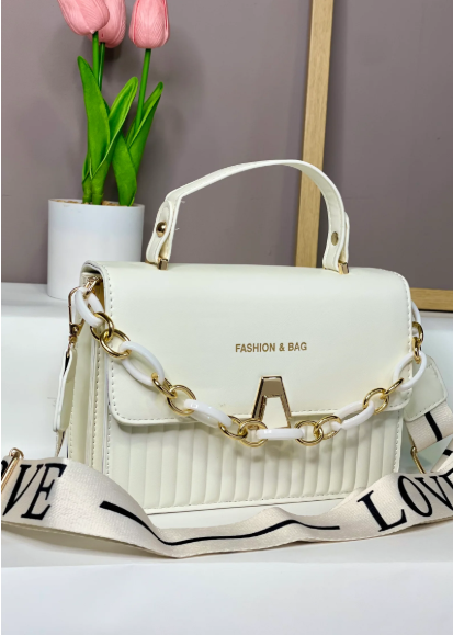 EZO-20 BOLSO CHAIN BLANCO