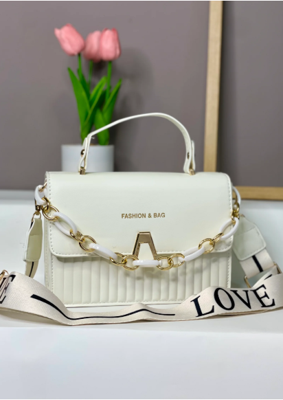 EZO-20 BOLSO CHAIN BLANCO