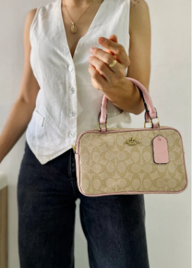 H-041-BAUL PEQUEÑO-COACH-ROSA