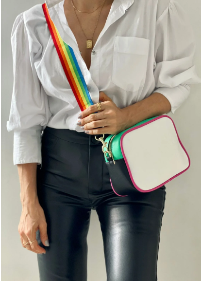 LIQUIDACIÓN 8165-5-MANOS LIBRES COACH BLANCO/VERDE