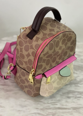 MINI MORRAL-CAFE/BEIGE/FUCSIA