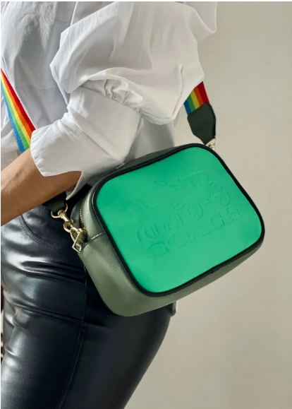 (OFERTA) 8165-5-MANOS LIBRES COACH VERDE