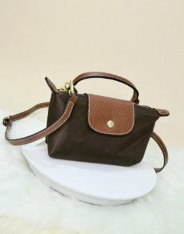 RA-04 MINI BAG LONA-CAFE  PRINT