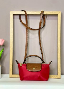 RA-04 MINI BAG LONA-ROJO