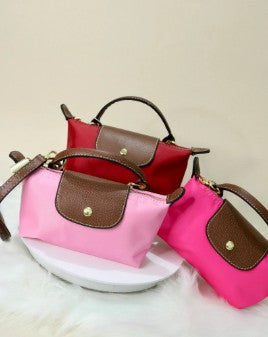 RA-04 MINI BAG LONA-ROSADO FUCSIA