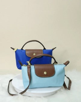 RA-04 MINI BAG LONA AZUL ROYALCELESTE