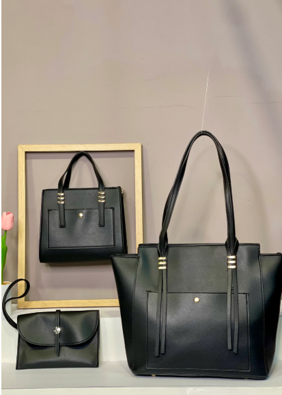 RA-05 BOLSO EN TRIO NEGRO