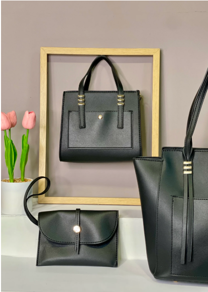 RA-05 BOLSO EN TRIO NEGRO