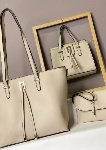 RA-07 BOLSO EN TRIO CAQUI