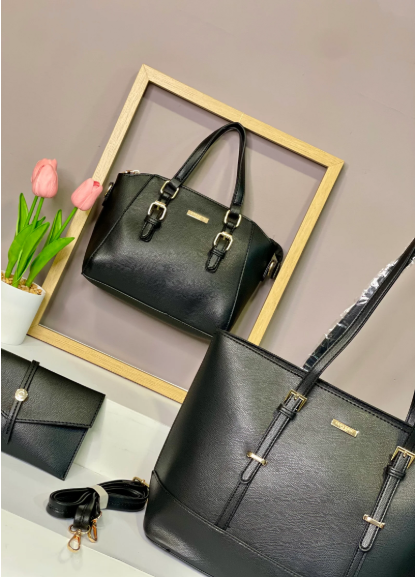 RA-08 BOLSO EN TRIO NEGRO