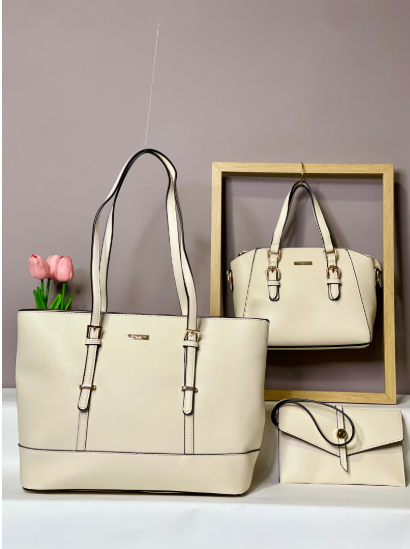 RA-08 BOLSO EN TRIO VAINILLA