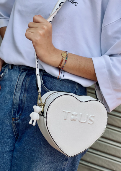 V539 MANOS LIBRES TOUS CORAZÓN BLANCO