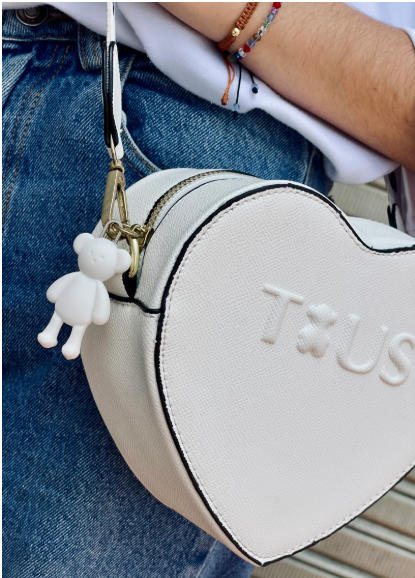 V539 MANOS LIBRES TOUS CORAZÓN BLANCO