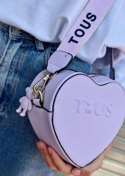 V539 MANOS LIBRES TOUS CORAZÓN LILA