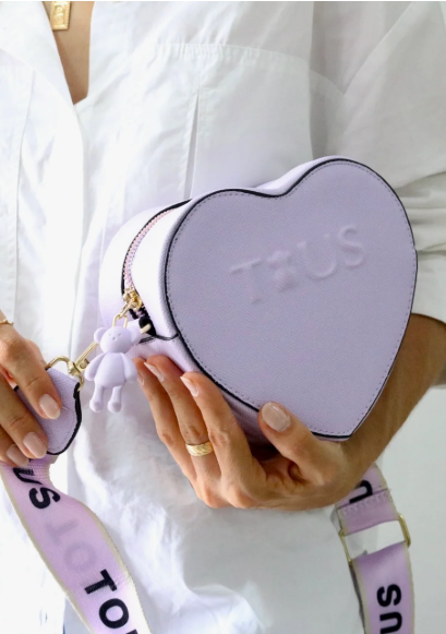 V539 MANOS LIBRES TOUS CORAZÓN LILA